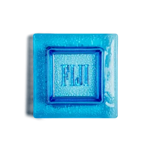 FIJI Water Sea Glass Coaster